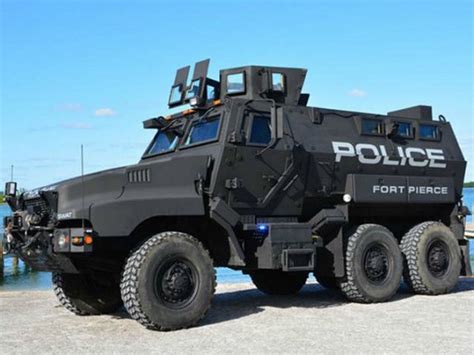 Florida's Smallest Police Department Gets a Mine-Resistant Armored Vehicle | FlaglerLive