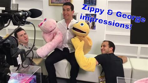 Filming with the original Zippy and George Rainbow Puppets - YouTube