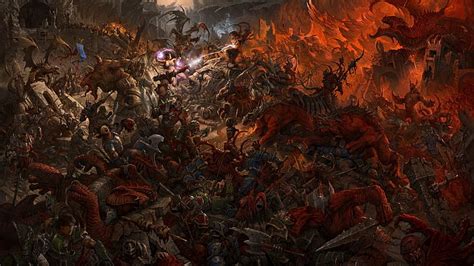 HD wallpaper: warhammer war battle, religion, celebration, crowd, multi colored | Wallpaper Flare