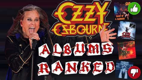 Ozzy Osbourne - Solo Albums Ranked! - YouTube