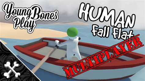 Human Fall Flat Multiplayer Gameplay | Young Bones Play Human Fall Flat Co-op Part 6 - YouTube