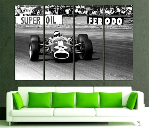 F1 Wall Art Lotus Wall Decor Vintage F1 Wall Art Vintage | Etsy