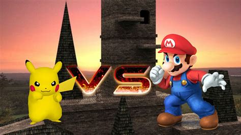 Mario vs. Pikachu - YouTube