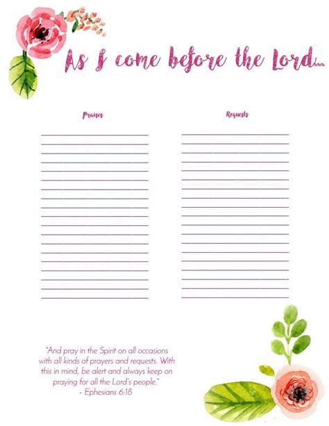 Praying for you…but am I really? | free printable prayer list | Praying ...