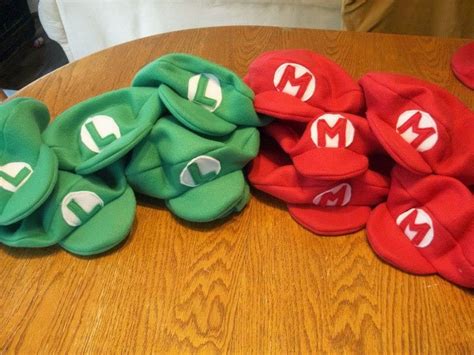 Tutorial - Making Mario Bros Hats | Mario and luigi hats, Mario ...