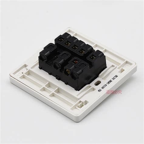 [USD 6.81] Delixi CD220 Switch Socket Three Switch Panel 3 On Single Control Switch Three Wall ...