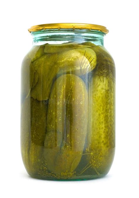 Pickle Jar stock image. Image of salted, gourmet, salt - 6453445