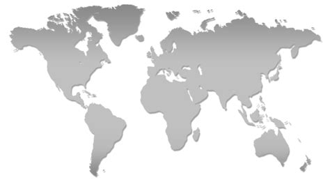 World map PNG transparent image download, size: 640x353px