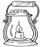 Old Fashioned Lantern Coloring Pages sketch template