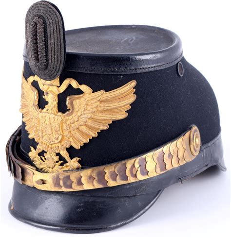 Sold at Auction: Imperial sea battalion shako for officers ...