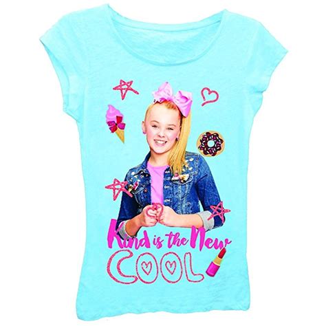 Nickelodeon Jojo Siwa Girls "Kind is the New Cool" Graphic T-Shirt - Walmart.com