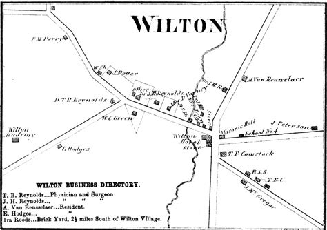 Wilton - Saratoga Co. Atlas