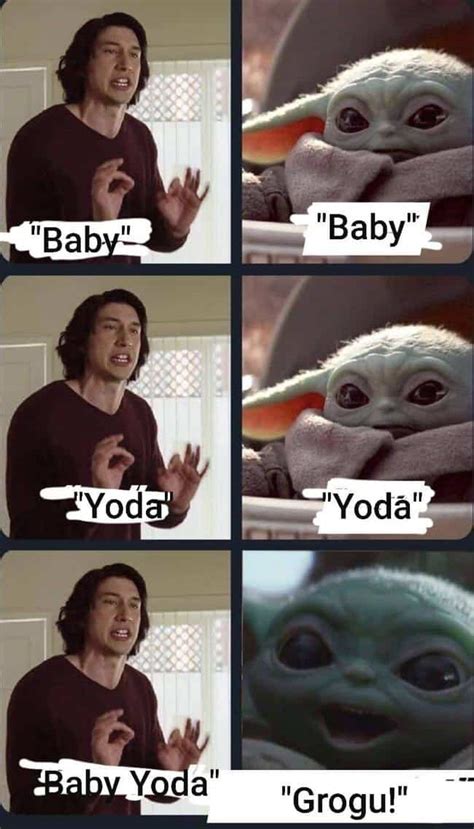 Best Grogu Baby Yoda Name Memes