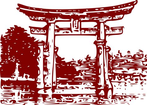 Torii Gate PNG Clipart - PNG All