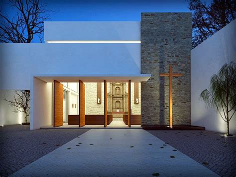 capilla ss alfa estudio arquitectura #mueblesmultifuncionales Sacred Architecture, Religious ...