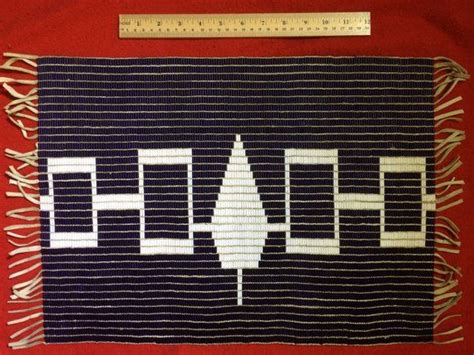 Hiawatha Wampum Belt | Hiawatha, Belt, Native design