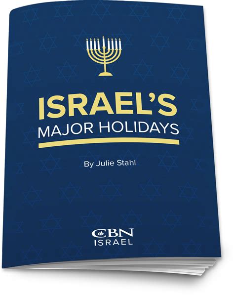 Israel's Major Holidays | Free Holiday Guide