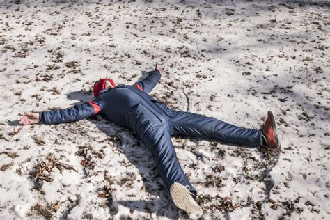 Snow Angels Royalty Free HD Stock Photo and Image