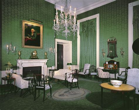 The Devoted Classicist: Jacqueline Kennedy's Green Room | White house ...