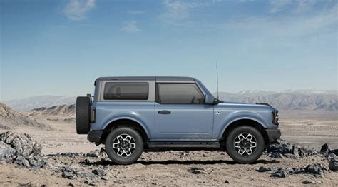 2023 Ford Bronco Adds New Azure Gray Metallic Color