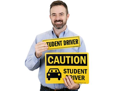 Student Driver Signs | Driver Education Car Signs