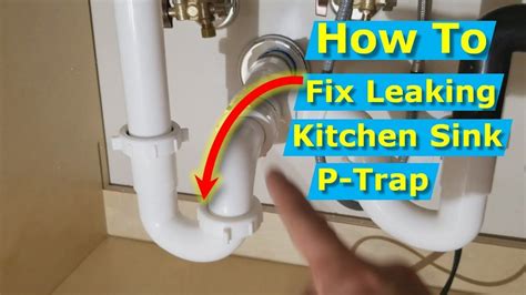 Why is my Kitchen Sink P-Trap Leaking at Connection Nut? Today we'll ...