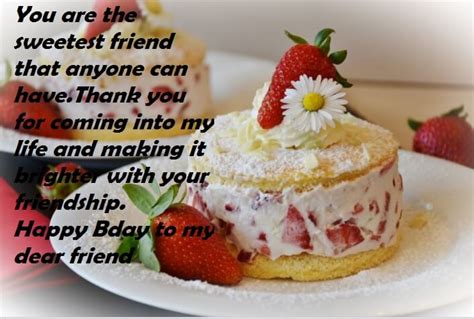 Birthday Wishes For Friends Cake With Quotes | Best Wishes