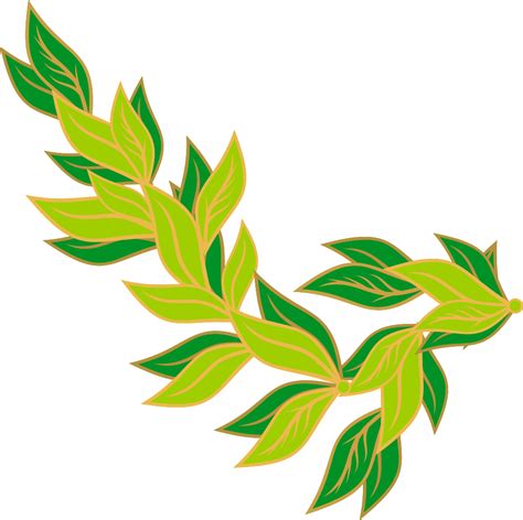 OnlineLabels Clip Art - bay leaf