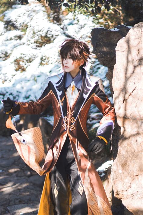 Genshin Impact Zhongli Cosplay In 2021 Cosplay Costumes Cosplay ...