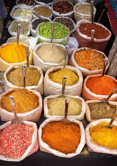 Indian colorful spices stock photo. Image of oriental - 35000980