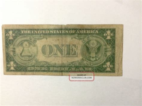 1935 A $1 Silver Certificate.