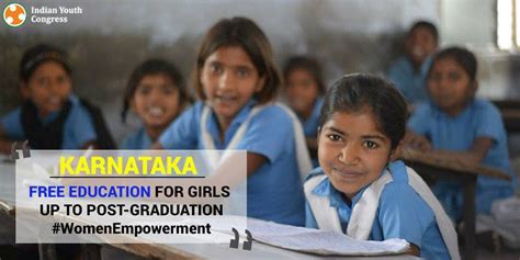 Karnataka government announces free education for girls up to post-graduation. | by Indian Youth ...