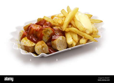 currywurst, German curry sausage, street food Stock Photo - Alamy