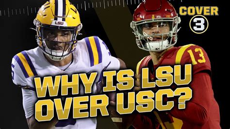 How is LSU ranked higher than USC?!?! College Football Playoff ...