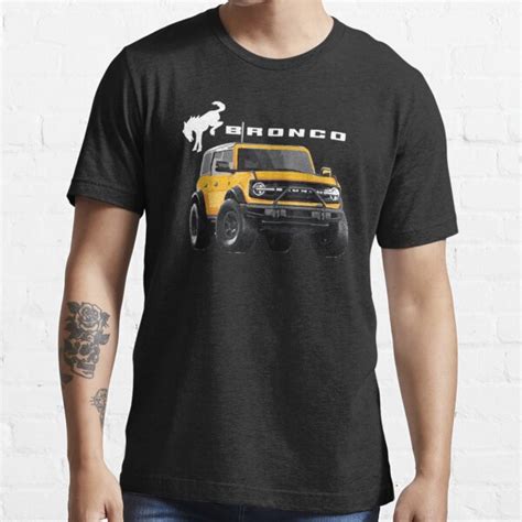 "Ford Bronco Cyber Orange First Edition Bronco Ford" Essential T-Shirt ...