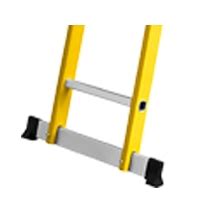 GOKULAD 15 Ft Yellow Fiberglass Multipurpose Folding Ladder