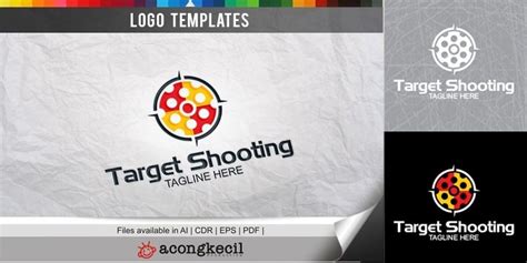 Target Shooting - Logo Template by Acongraphic | Codester