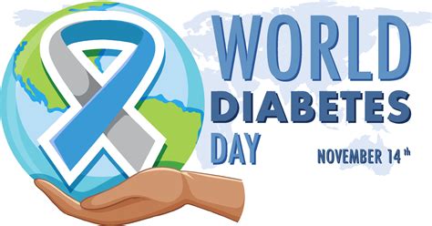 World Diabetes Day Logo Design 11743615 Vector Art at Vecteezy