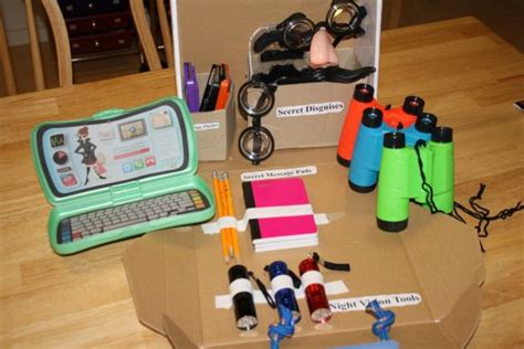 Top Secret Team Spy Kit - DIY - Teresa Brouillette | Spy kit, Spy gadgets diy, Diy kits