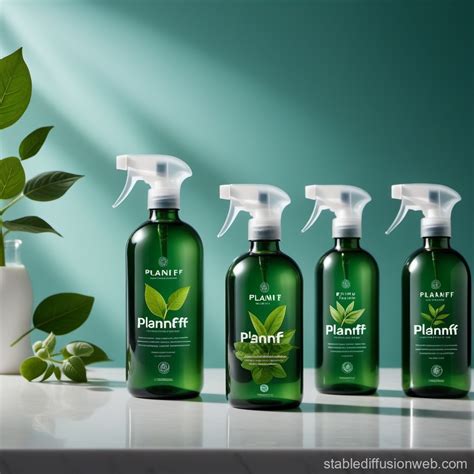 Vibrant Plant-Based Cleaning Products | Stable Diffusion 在线