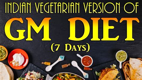 gm diet plan - Mistery Week