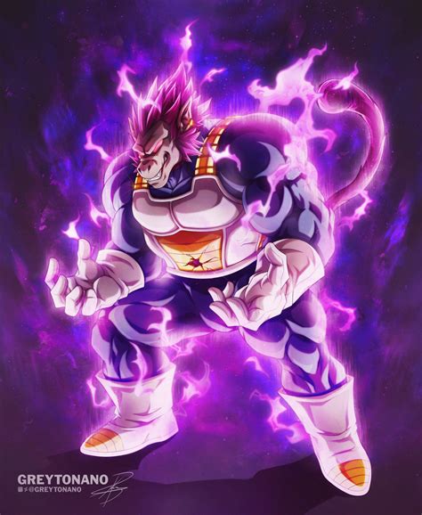 Ultra Ego Oozaru Vegeta by Greytonano on DeviantArt