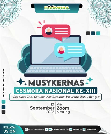 Adakan Musyawarah Kerja Nasional, CSSMoRA Rumuskan Penetapan Program Kerja – CSSMoRA (Community ...