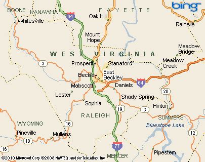 Where is East Beckley, West Virginia? see area map & more