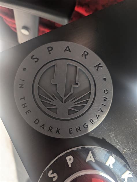 Spark in the dark laser engraving logo by MyCynicalTurtle | Download free STL model | Printables.com