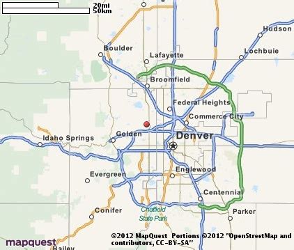 Arvada Colorado .com Map