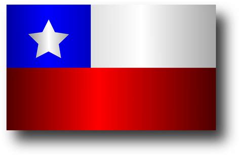 Clipart - Chilean Flag 5