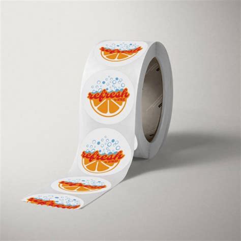 Custom printed sticker labels for your product packaging