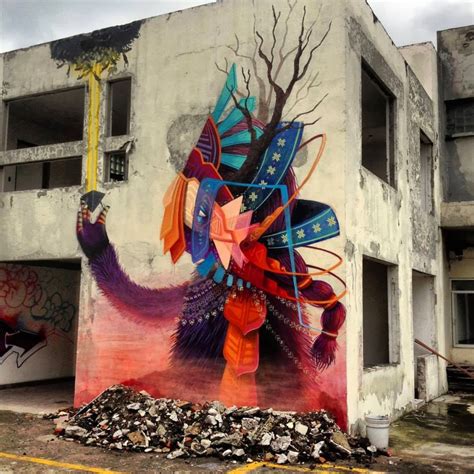 Curiot New Street Art Mural For Proyecto Frágil In Mexico | StreetArtNews | StreetArtNews