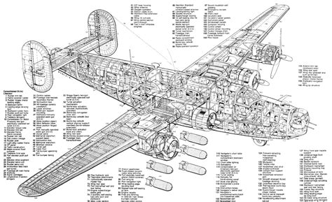 B 24 Liberator Blueprints